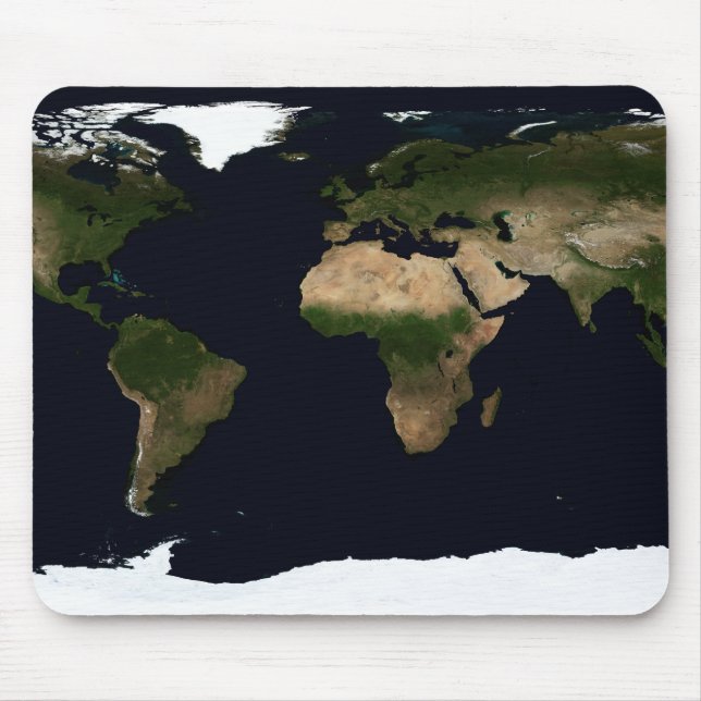 Global image of the world mouse mat (Front)