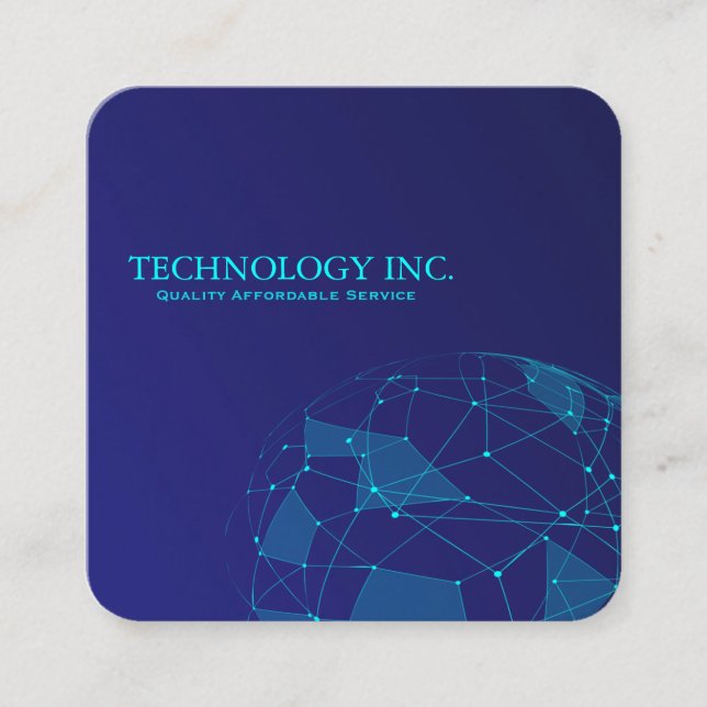 Global Information Technology Business Card (Front)