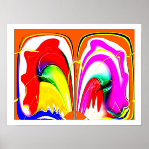Global meltdown art poster