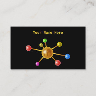 Global Molecule, Your Name Here Business Card
