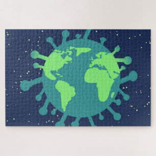 Global Pandemic (Virus Particle) (Viral Infection) Jigsaw Puzzle