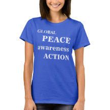 Global peace awareness action Women's T-Shirt