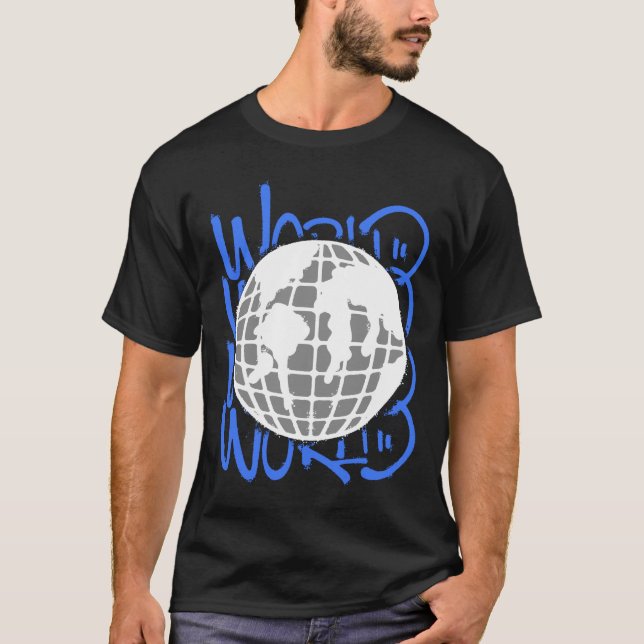 Global Themes and Connectivity Streetwear T-Shirt (Front)