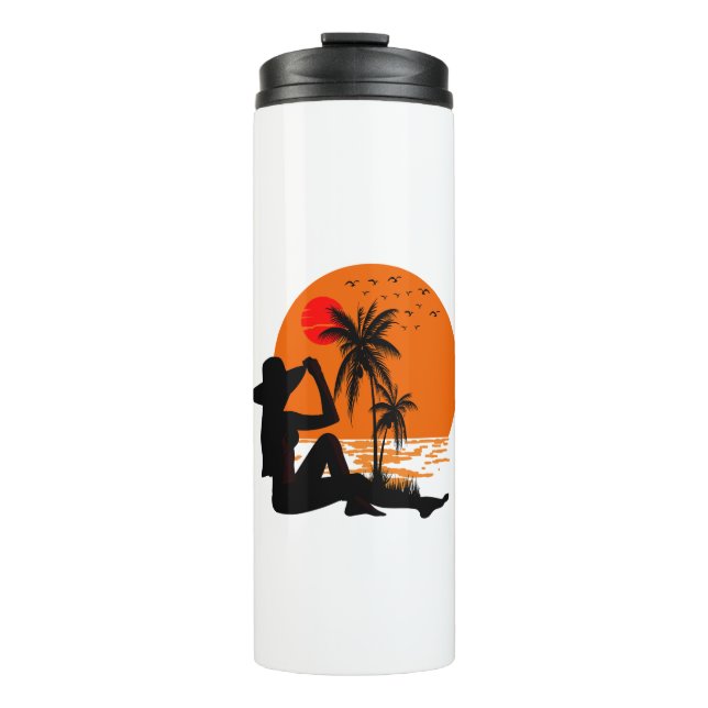 Global Tourism Resilience Day Thermal Tumbler (Front)