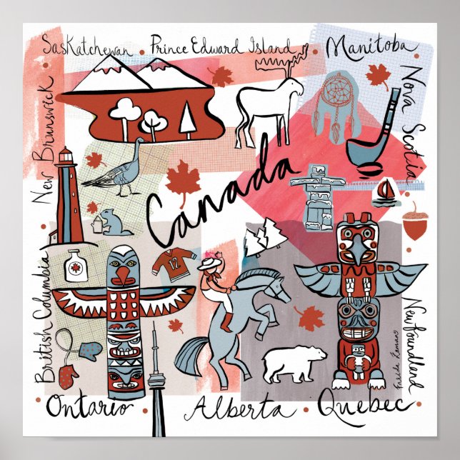 Global Travel - Canada Poster (Front)