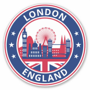 Global Traveler - London, England (Edit) Sticker