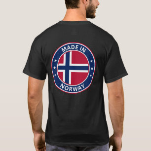 Global Traveler - Made In Norge Norway (Edit) T-Shirt