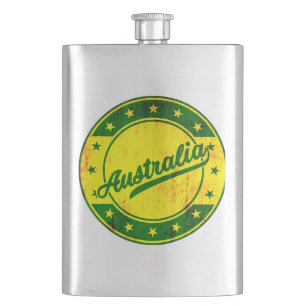 Global Traveller - Australia Hip Flask
