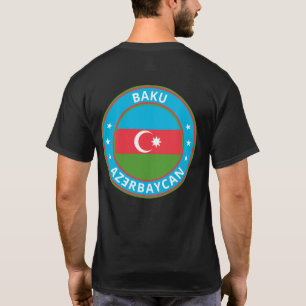 Global Traveller - Baku, Azǝrbaycan   Azerbaijan C T-Shirt
