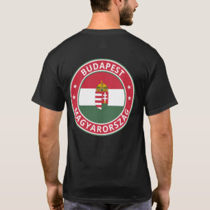 Global Traveller - Budapest, Magyarország Hungar T-Shirt