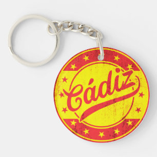 Global Traveller - Cadiz, Spain Key Ring