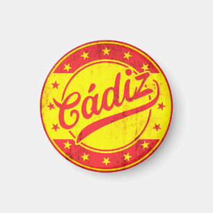 Global Traveller - Cadiz, Spain Magnet