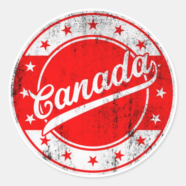 Global Traveller - Canada Sticker (Front)