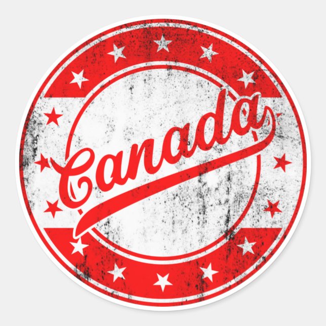 Global Traveller - Canada Sticker (Front)