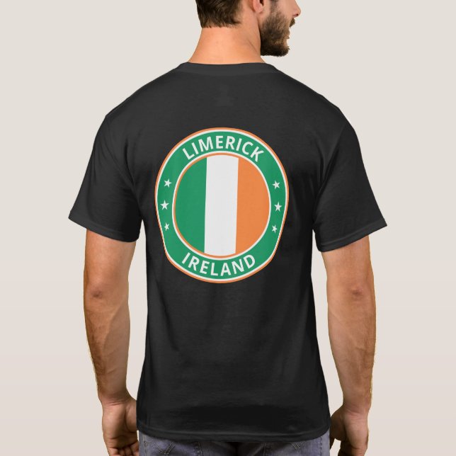 Global Traveller - 'City', Ireland (Edit) T-Shirt (Back)