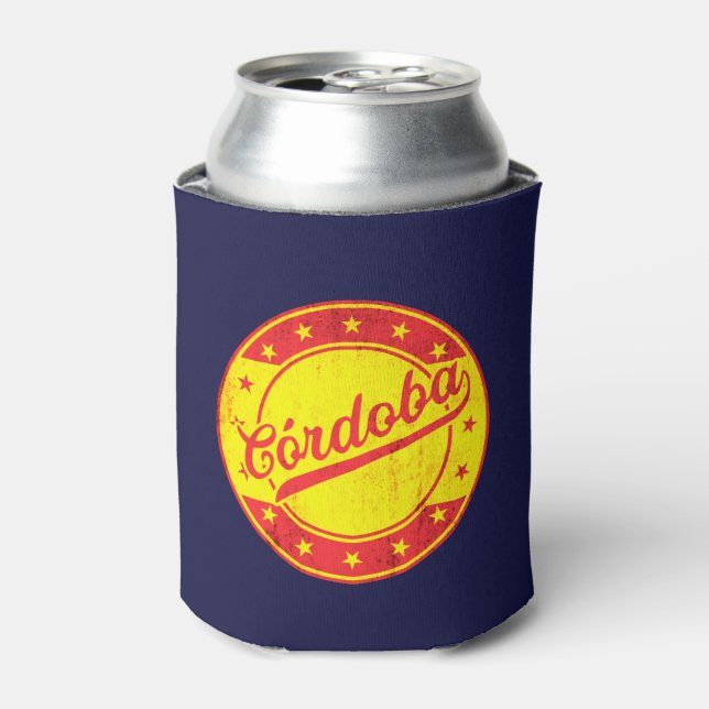 Global Traveller - Cordoba, Spain Can Cooler (Can Front)