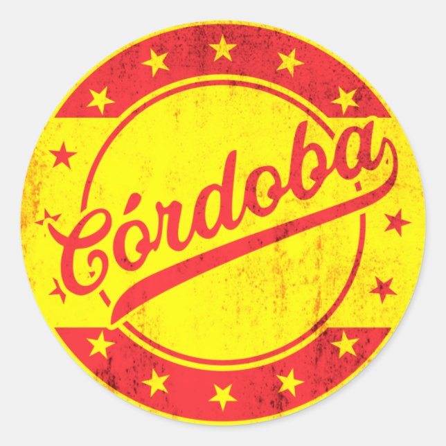 Global Traveller - Cordoba, Spain Classic Round Sticker (Front)