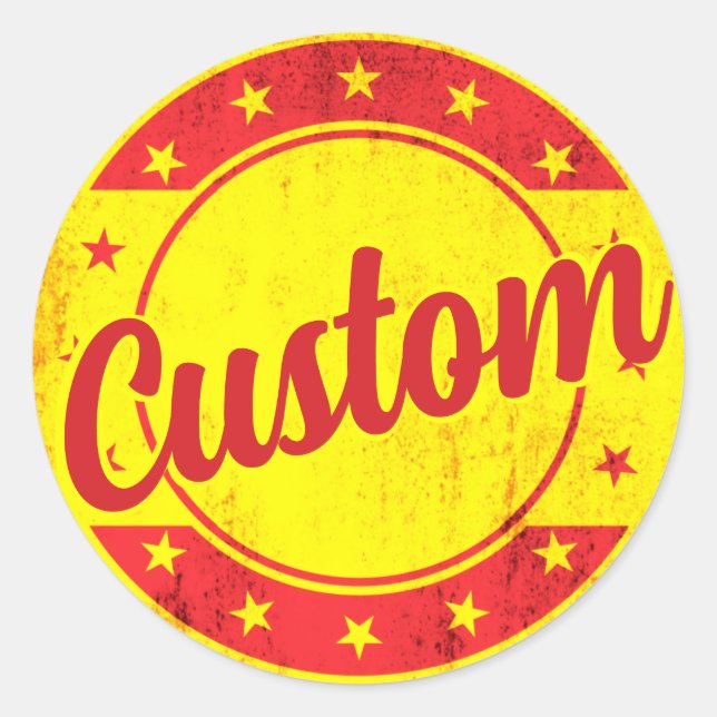 Global Traveller - <Custom Text>, Spain Sticker (Front)