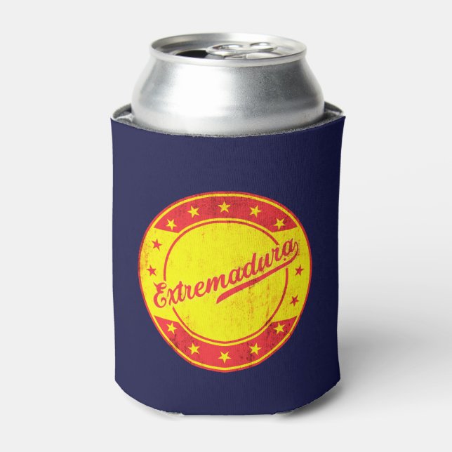 Global Traveller - Extremadura, Spain Can Cooler (Can Front)
