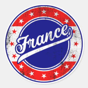 Global Traveller - France Sticker