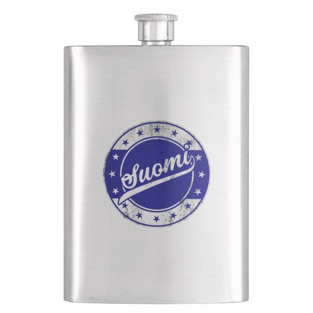 Global Traveller - Kippis - Suomi | Finland Flask (Front)