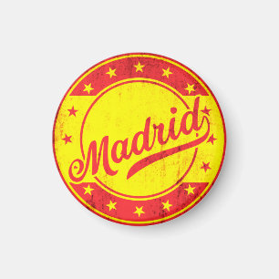 Global Traveller - Madrid, Spain Magnet