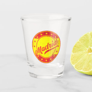 Global Traveller - Madrid, Spain Shot Glass