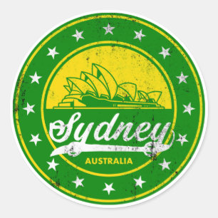 Global Traveller - Sydney, Australia Classic Round Sticker