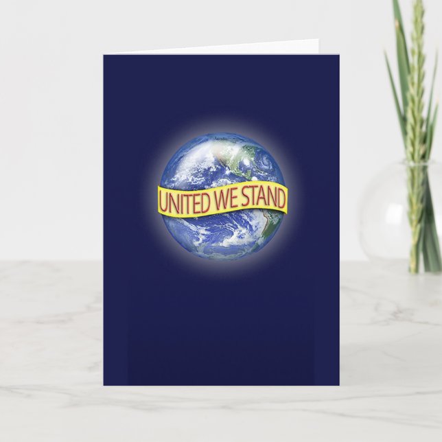 Global Unity Greeting/Note Card (Front)