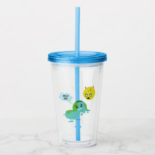 Global Warming Acrylic Tumbler