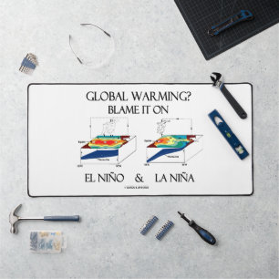 Global Warming? Blame It On El Niño and La Niña Desk Mat