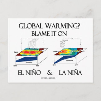 Global Warming? Blame It On El Niño and La Niña Postcard
