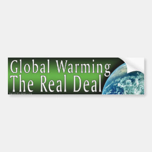 Global Warming Bumper Sticker