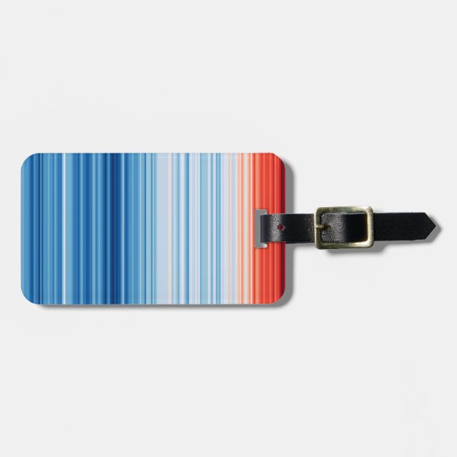 Global Warming Climate Change Environmental Luggage Tag (Front Horizontal)