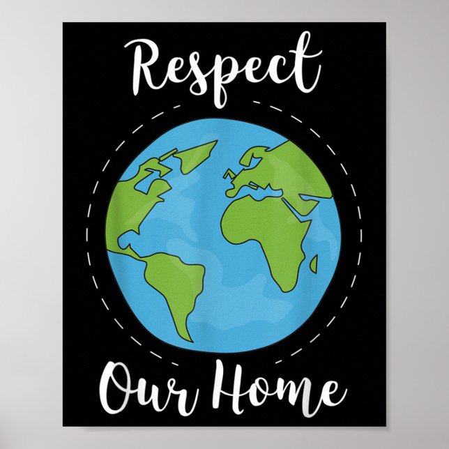 Global Warming Climate Change Environmental Protec Poster (Front)