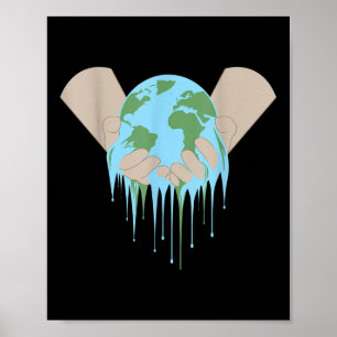 Global Warming Climate Change Environmental Protec Poster
