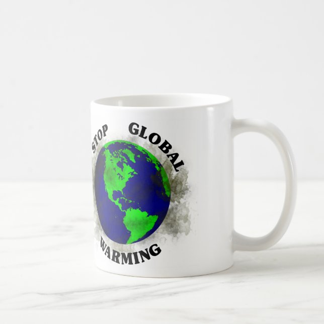 Global Warming Coffee Mug (Right)