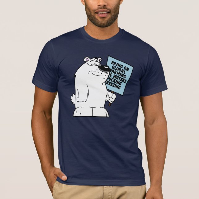 Global warming doesn't exist T-Shirt (Front)