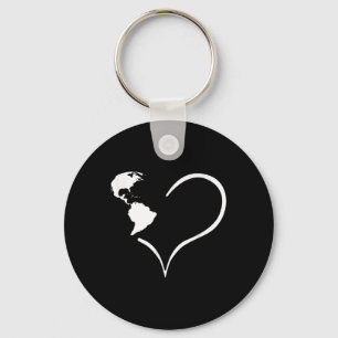 Global Warming Environmental Protection And Recycl Key Ring