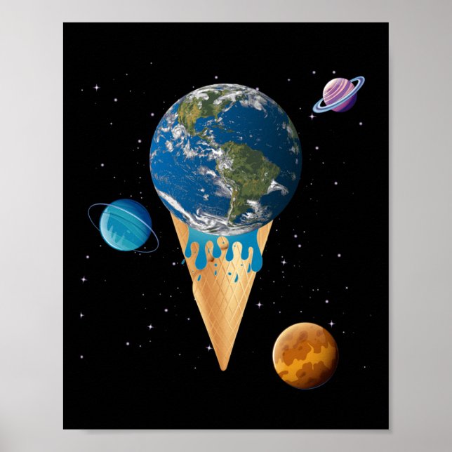 Global Warming, Environmental Protection, Naturelo Poster (Front)