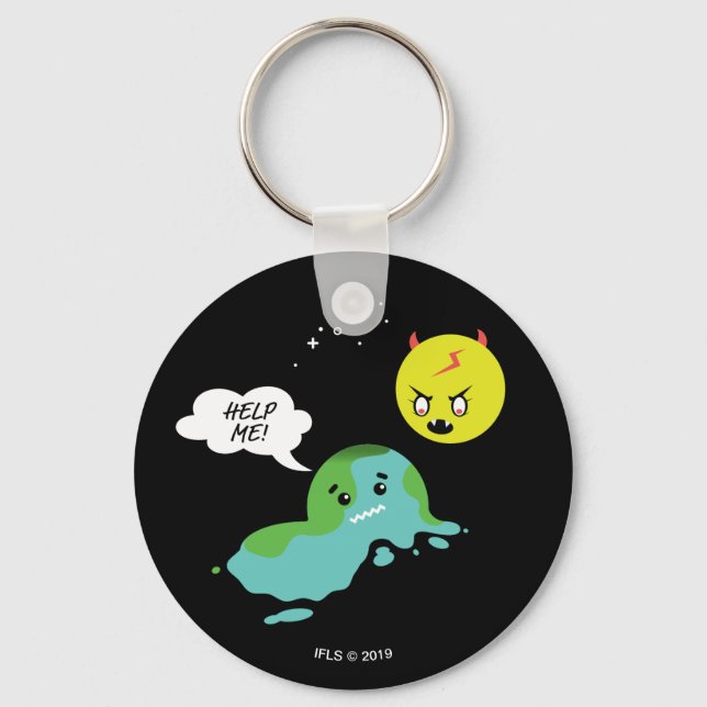 Global Warming Key Ring (Front)