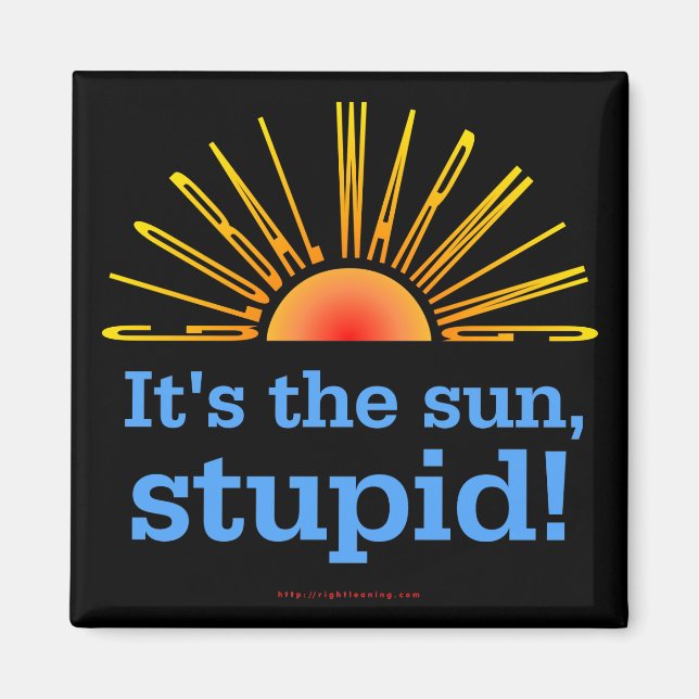 Global Warming Magnet (Front)