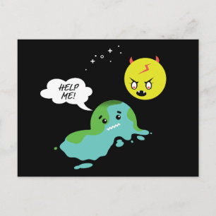 Global Warming Postcard