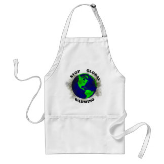 Global Warming Standard Apron