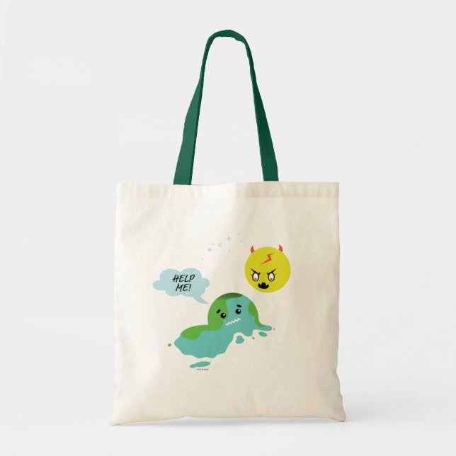 Global Warming Tote Bag (Front)
