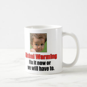 Global Warming White 11 oz Classic White Mug