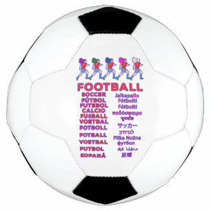 Global Women Soccer Multilingual Names Sports Fan Football