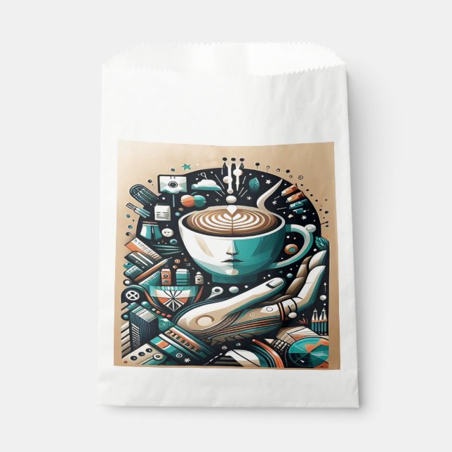 Globalisation paper  bag (Front)