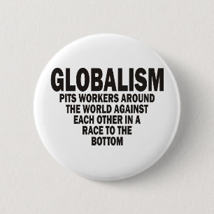 Globalism 6 Cm Round Badge