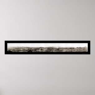 Globe AZ Mining Area Photo 1909 Poster